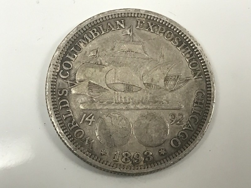 1893 Columbian Silver Half Dollar ...