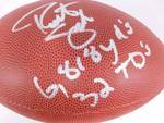 lot 11 image: Autographed Robert Smith Football