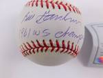 lot 6 image: Autographed Billy Gardner Baseball