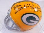 lot 17 image: Autographed Don Horn Mini Football Helmet