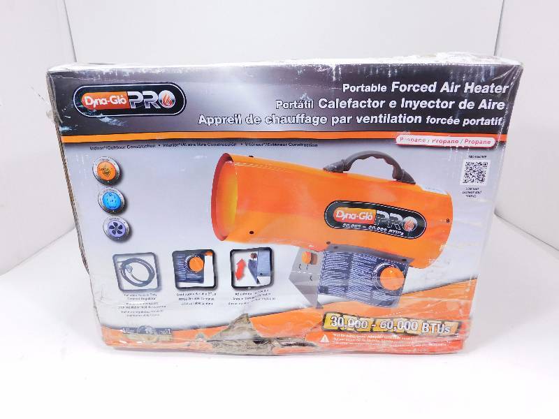 lot 21 image: Dyna-Glo Pro 60K BTU Forced Air Propane Portable Heater