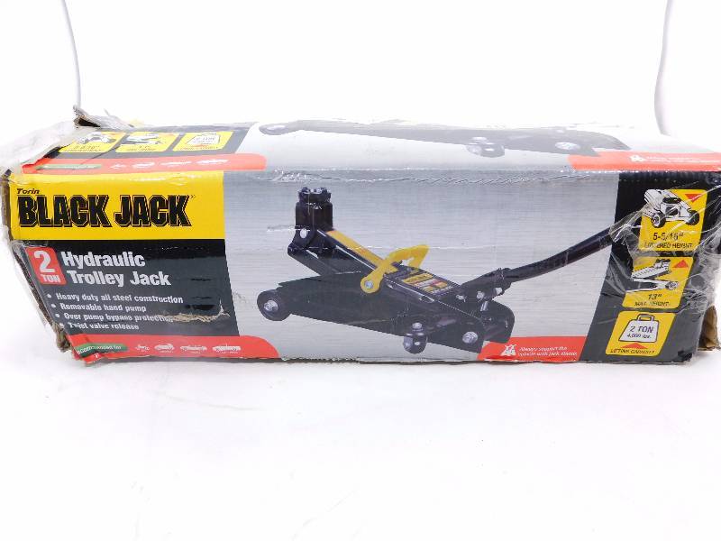 lot 25 image: Black Jack Torin 2Ton Hydraulic Trolley Jack