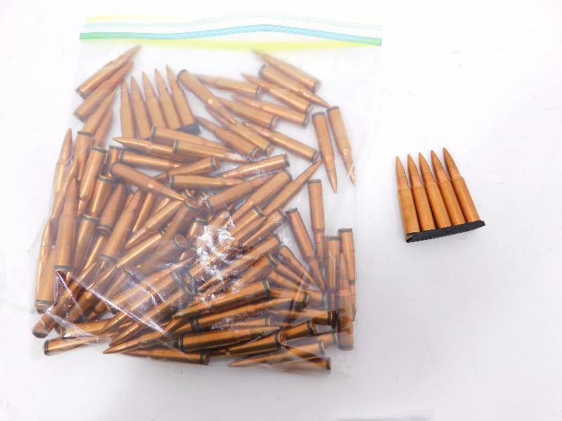 lot 28 image: 110 Rounds 7.62 x 51mm FMJ Rounds