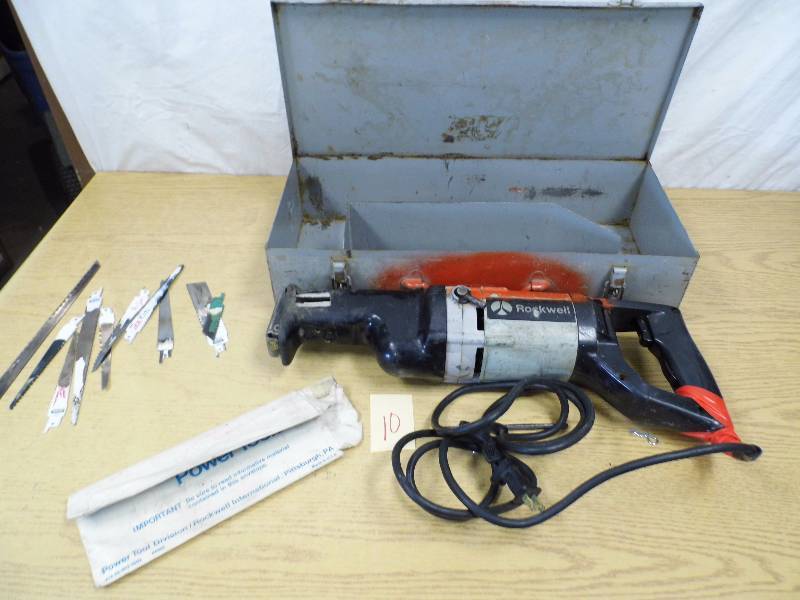 lot 10 image: Rockwell Recipricating Saw