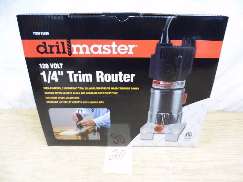 New Drill Master Router December 4 KBID