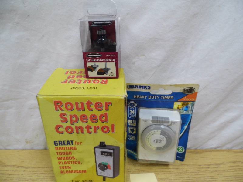 lot 23 image: Router Speed Control