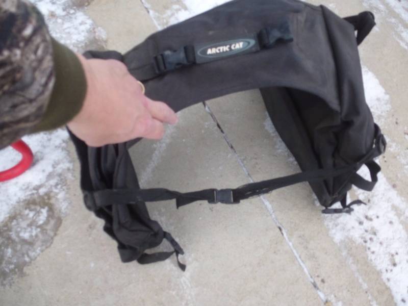lot 7 image: Arctic Cat Saddle Bags