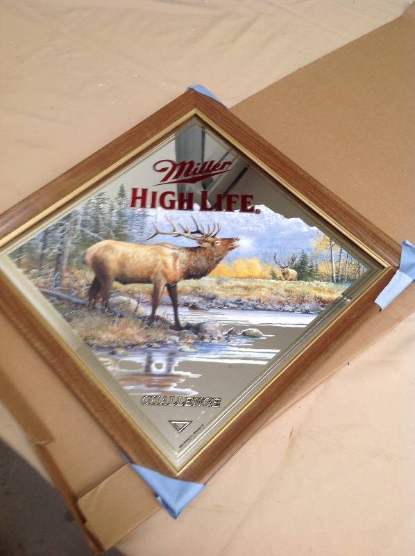 NEW- Miller High Light - The Challenge - Moose - Mirror