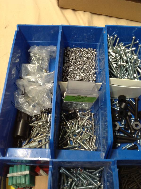 Hardware Nuts bolts, screws, anchors and many more.