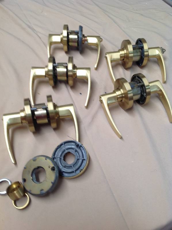 Commercial 5 Entry door and interior door handles