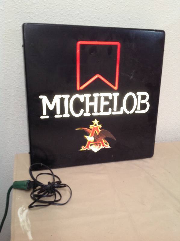 Vintage Light up Michelob sign