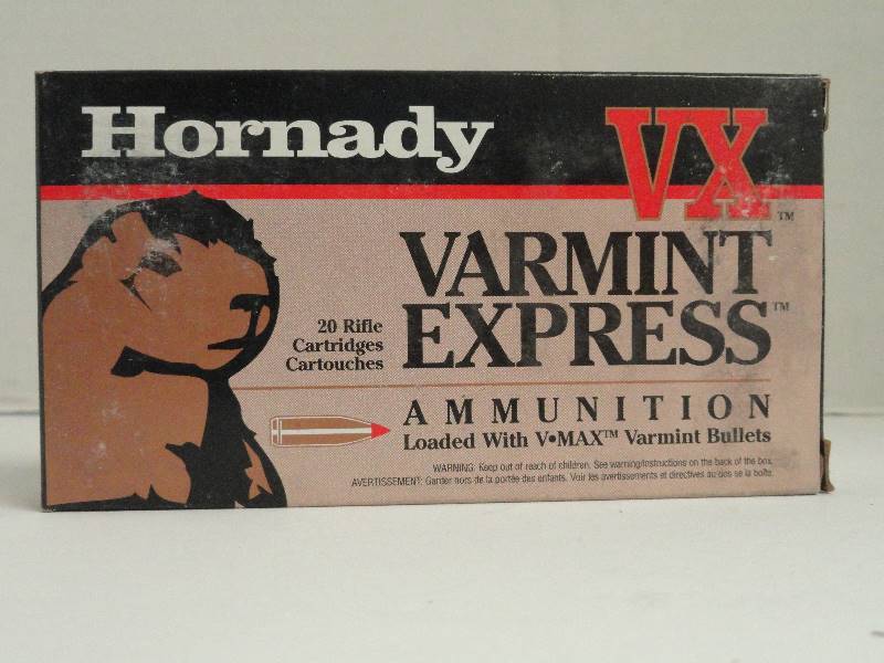 20 Round Box of Hornady vx