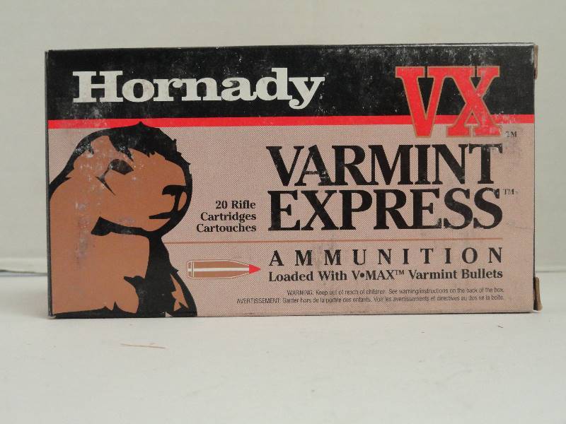 20 Round Box of Hornady vx