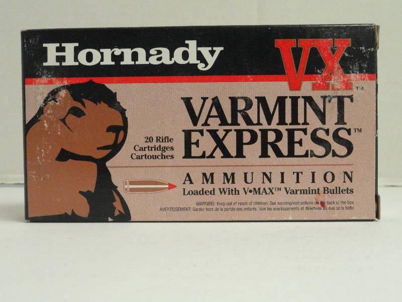 20 Round Box of Hornady vx