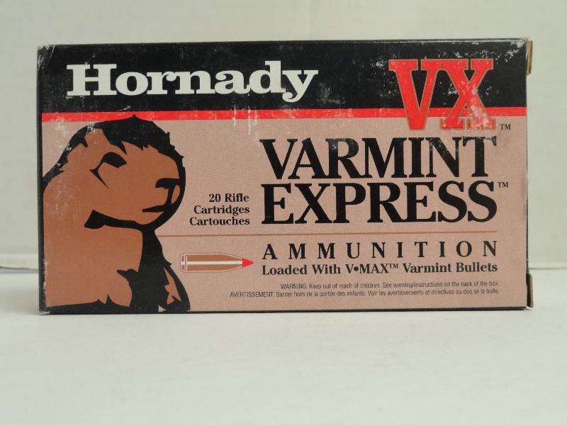 20 Round Box of Hornady vx