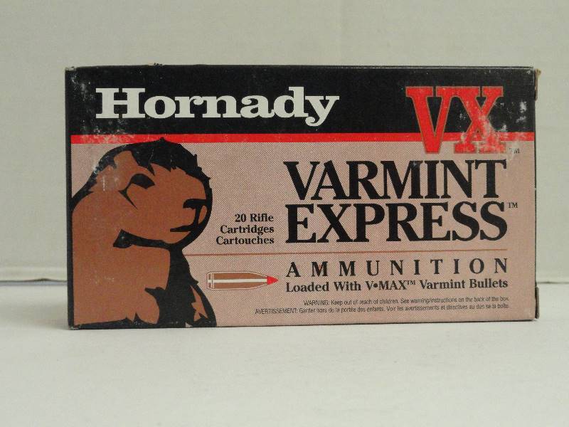 20 Round Box of Hornady vx
