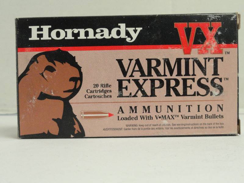 20 Round Box of Hornady vx