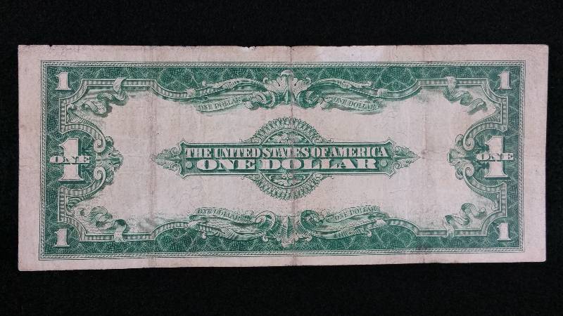 lot 3 image: 1923 $1 Silver Certificate - Large Note