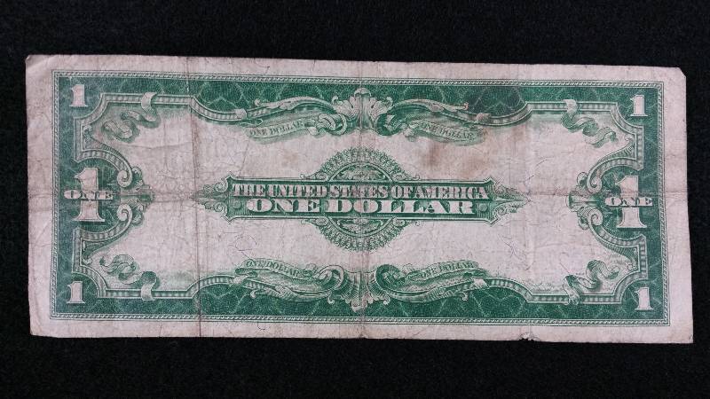 lot 16 image: 1923 $1 Silver Certificate - Large Note