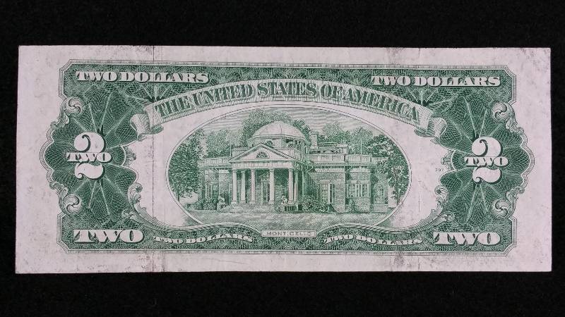lot 31 image: 1953 $2 Red Seal Note