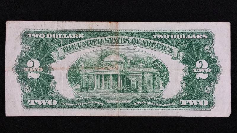lot 32 image: 1953 $2 Red Seal Note
