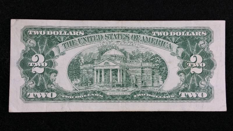 lot 37 image: 1963 $2 Red Seal Note