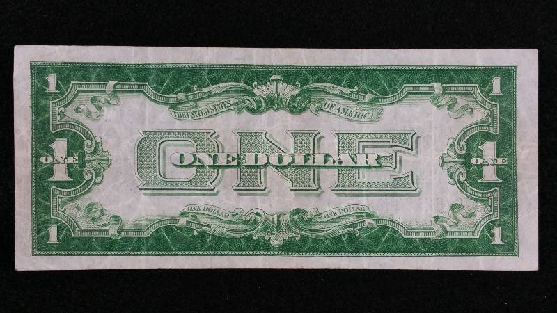 lot 39 image: 1934 $1 Blue Seal Silver Certificate