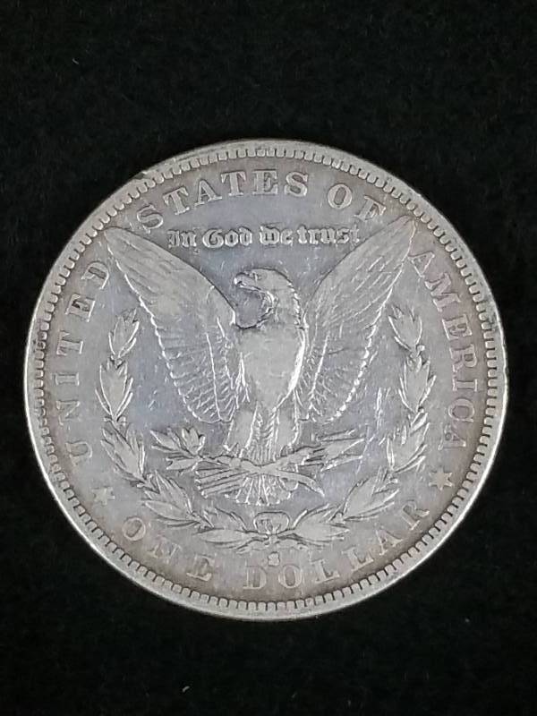 lot 54 image: 1879 S Morgan Silver Dollar