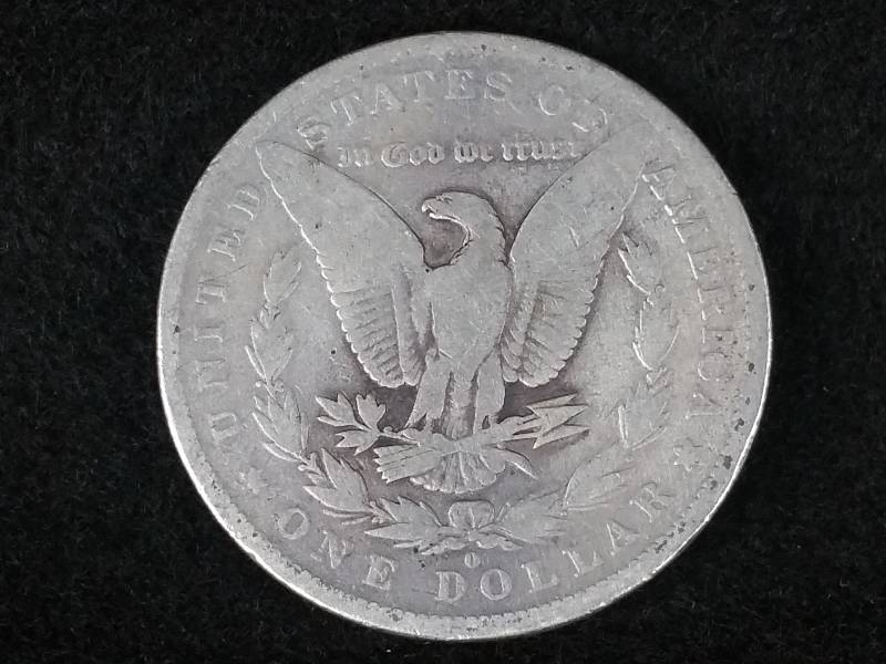 lot 57 image: 1883 O Morgan Silver Dollar