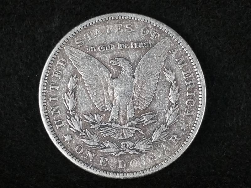lot 59 image: 1890 Morgan Silver Dollar