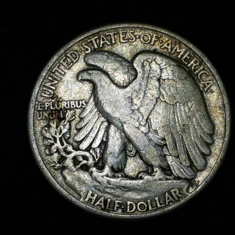 lot 73 image: 1943 P Walking Liberty Silver Half Dollar