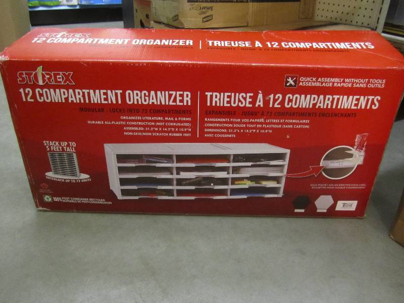 Storex 12 Compartment Organizer Ope...