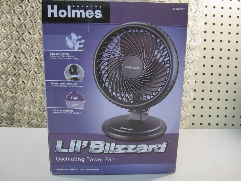Lil Blizzard Oscillating Power Fan...