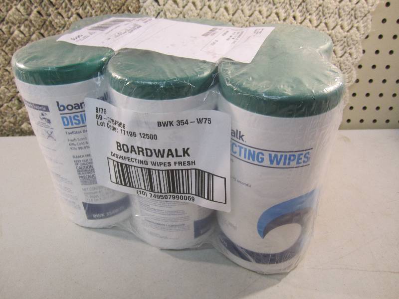 Pack of 6 Disinfecting Wet Wipes 75...