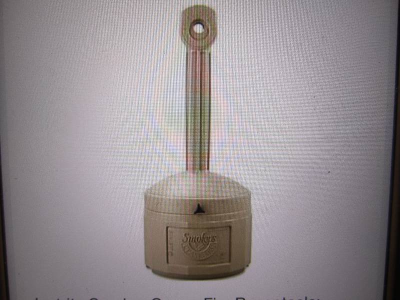 Cigarette Butt Receptacle Open Box ...