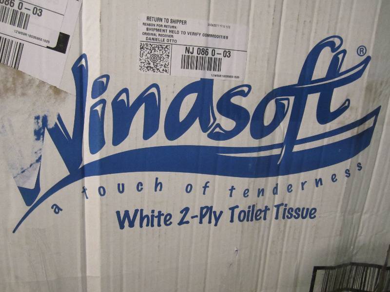 Case of 96 Single Rolls Toilet Tiss...