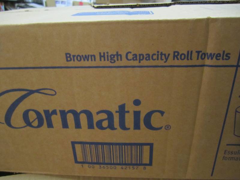 Case of 6 Brown High Capacity Roll ...