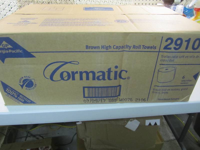 Case of 6 Brown High Capacity Roll ...