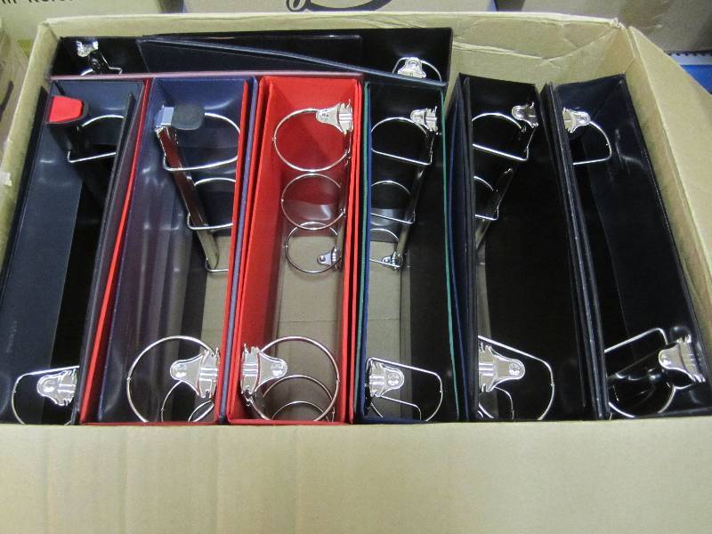 Lot of 14 - 3-Ring Binders Various ...