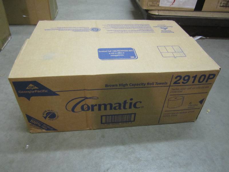 Case of 6 Brown High Capacity Roll ...