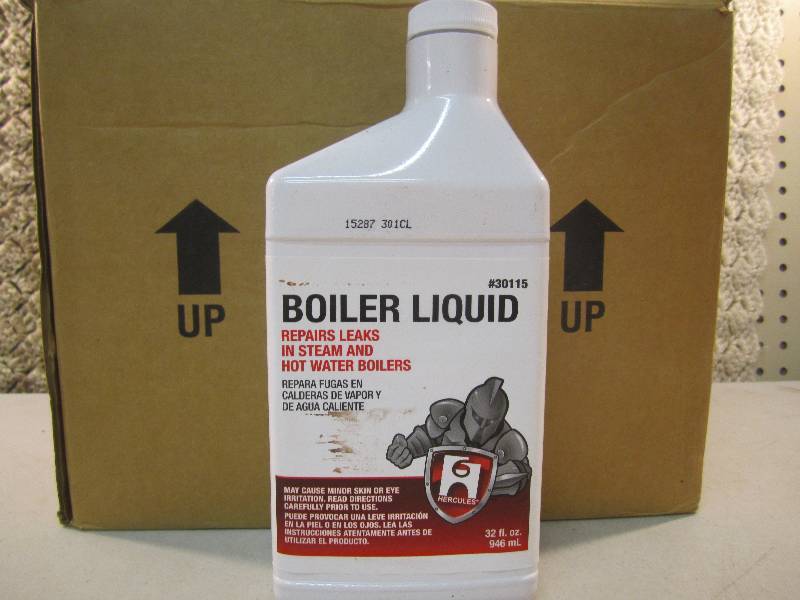 Case of 12 Quarts of Boiler Liquid ...
