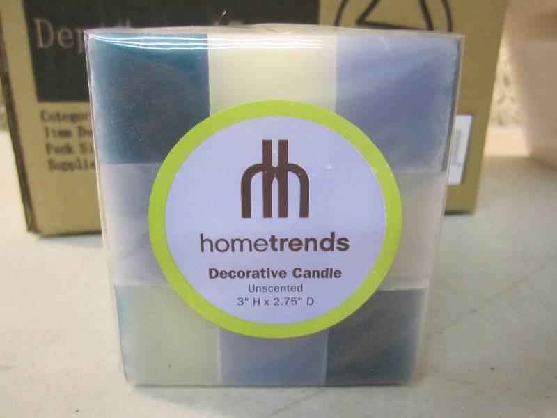 Lot of 8 Home Trends Decorative Can...