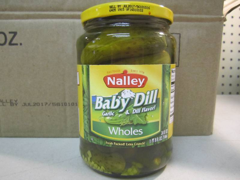 Case of 12 Jars of Baby Dill Whole ...