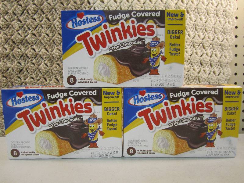 Lot of 3 Boxes Hostess Fudge Covere...