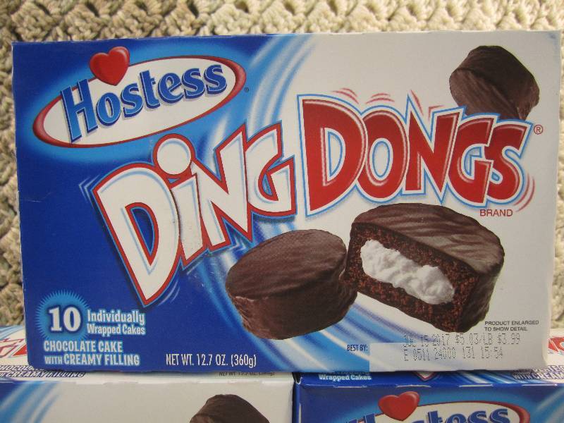 Lot of 3 Boxes Hostess Ding Dongs B...