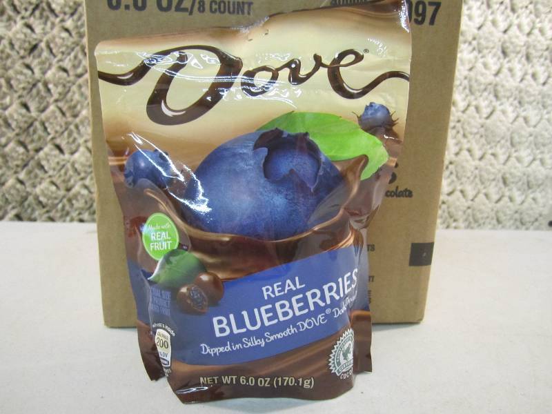Case of 8 Bags Dove Dark Chocolate ...