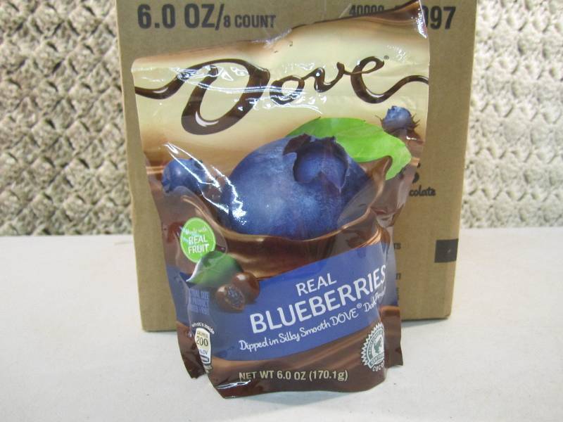 Case of 8 Bags Dove Dark Chocolate ...