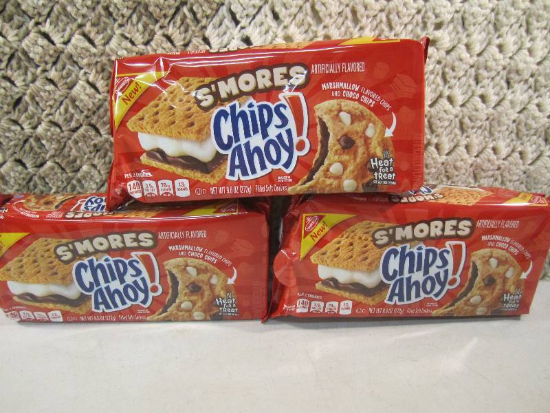Lot of 3 Packs Chips Ahoy Smores C...