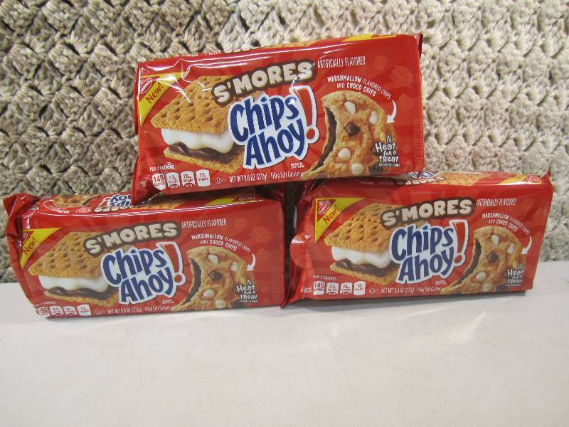 Lot of 3 Packs Chips Ahoy Smores C...