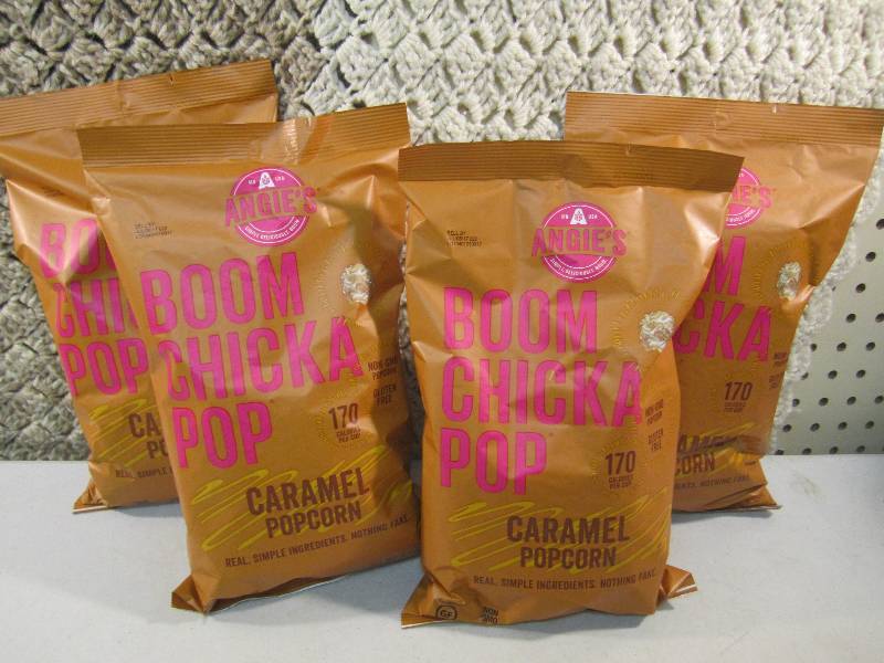 Lot of 4 Bags Angies Boom Chicka Po...